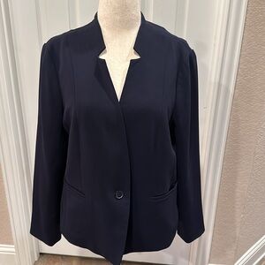 Talbots Blazer Navy Size 16